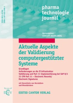 Cover Aktuelle Aspekte der Validierung computergestützter Systeme