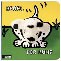 Henri, der Hund, m. Fingerpuppe