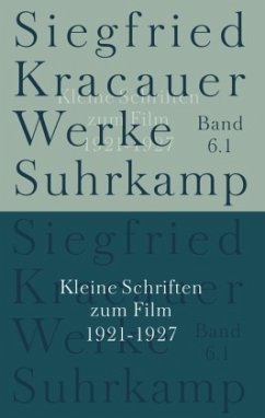 Werke in neun Bänden, 6 Teile / Werke 6 - Kracauer, Siegfried;Pohrt, Wolfgang