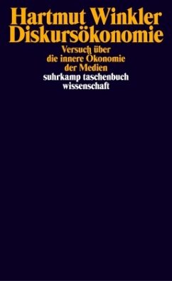 Diskursökonomie - Winkler, Hartmut