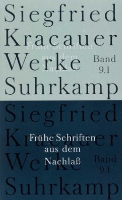 Werke in neun Bänden, 2 Teile / Werke 9 - Kracauer, Siegfried