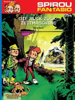 Die Ruck-Zuck-Zeitmaschine / Spirou + Fantasio Bd.34 - Janry; Tome