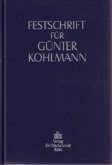 Festschrift für Günter Kohlmann zum 70. Geburtstag