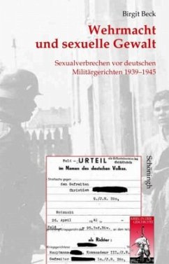 Wehrmacht und sexuelle Gewalt - Beck-Heppner, Birgit