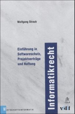 Informatikrecht - Straub, Wolfgang