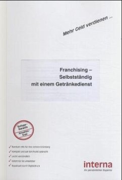 Cover Franchising - Selbstständig mit einem Getränkedienst