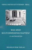 Was sind Kulturwissenschaften? - 13 Antworten