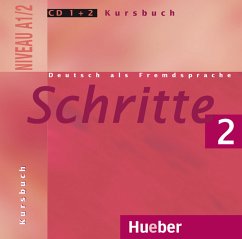 2 Audio-CDs zum Kursbuch / Schritte - Deutsch als Fremdsprache 2