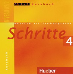 2 Audio-CDs zum Kursbuch / Schritte - Deutsch als Fremdsprache 4