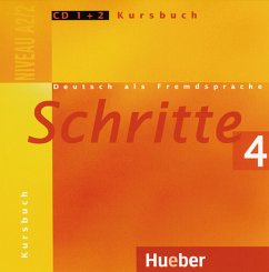 Cover 2 Audio-CDs zum Kursbuch / Schritte - Deutsch als Fremdsprache 4
