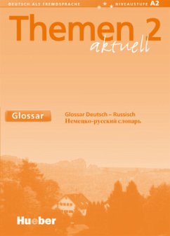 Cover Glossar Deutsch-Russisch / Themen aktuell Bd.2