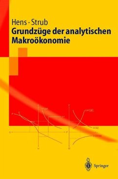 Grundzüge der analytischen Makroökonomie - Hens, Thorsten; Strub, Carlo
