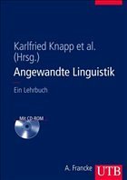 Angewandte Linguistik, m. CD-ROM - Knapp, Karlfried (Hrsg.)
