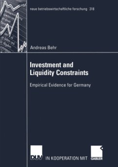 Investment and Liquidity Constraints - Behr, Andreas