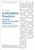 Arbeitsmarkt. Ökologie und Reformpolitik. EU-Erweiterung