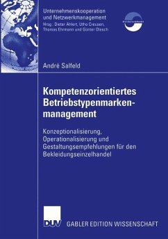 Kompetenzorientiertes Betriebstypenmarkenmanagement - Salfeld, André