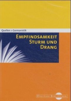 Empfindsamkeit / Sturm und Drang, 1 CD-ROM