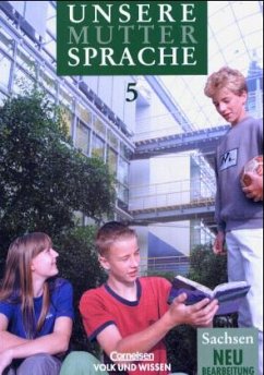 Cover Sprachbuch, Klasse 5 / Unsere Muttersprache, Sekundarstufe Sachsen