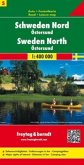 Freytag & Berndt Autokarte Schweden Nord; Sverige Norre; Zweden Noorden