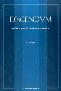 Cover Discendum, Das Wichtigste für den Latein-Unterricht