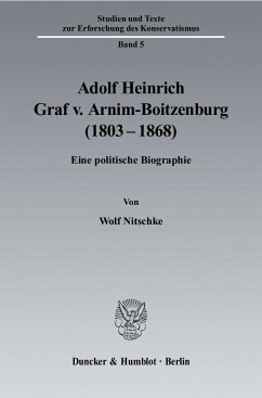 Cover Adolf Heinrich Graf v. Arnim-Boitzenburg (1803-1868)