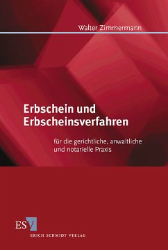 Cover Erbschein und Erbscheinsverfahren