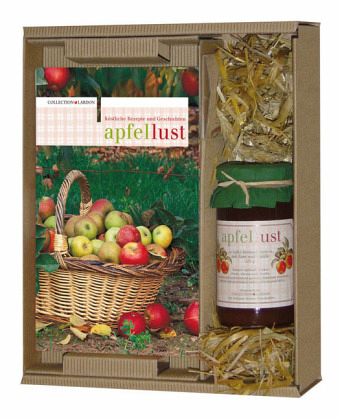 ApfelLust, m. 1 Glas Apfelgelee u. Apfeltee