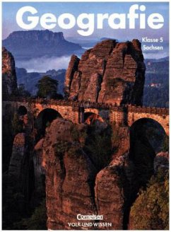 Cover Lehrbuch Klasse 5 / Geografie, Ausgabe Sachsen, Neubearbeitung