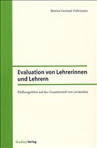 Evaluation von Lehrerinnen und Lehrern - Greimel-Fuhrmann, Bettina