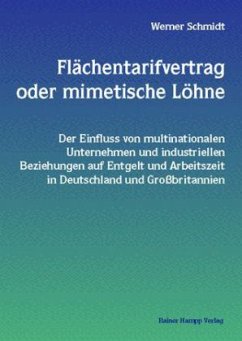 Cover Flächentarifvertrag oder mimetische Löhne
