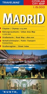 KUNTH Cityplan Madrid 1:15 000
