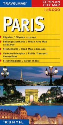 Travelmag Cityplan Paris