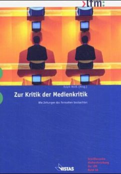 Cover Zur Kritik der Medienkritik