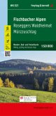 Fischbacher Alpen, Wander-, Rad- und Freizeitkarte 1:50.000, freytag & berndt, WK 021