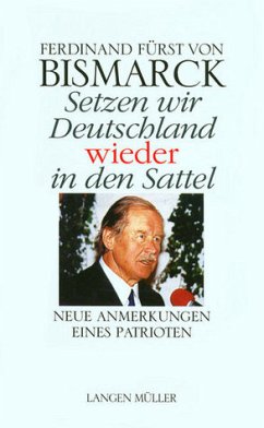 Setzen wir Deutschland wieder in den Sattel