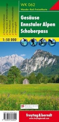 Cover Freytag & Berndt Wander-, Rad- und Freizeitkarte Gesäuse, Ennstaler Alpen, Schoberpass
