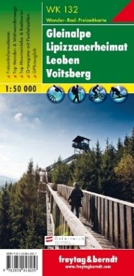 Freytag & Berndt Wander-, Rad- und Freizeitkarte Gleinalpe, Lipizzanerheimat, Leoben, Voitsberg