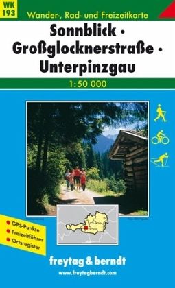 Freytag & Berndt Wander-, Rad- und Freizeitkarte Sonnblick, Großglocknerstraße, Unterpinzgau