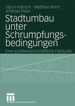 Stadtumbau unter Schrumpfungsbedingungen - Kabisch, Sigrun;Bernt, Matthias;Peter, Andreas