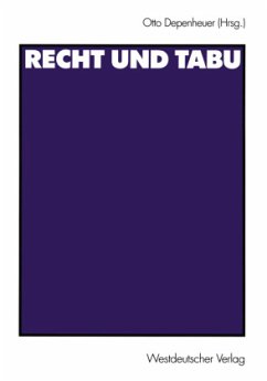 Recht und Tabu - Depenheuer, Otto (Hrsg.)