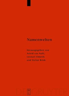 Namenwelten - Nahl, Astrid van / Elmevik, Lennart / Brink, Stefan (Hgg.)