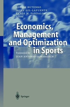 Economics, Management and Optimization in Sports - Butenko, Sergiy / Gil-Lafuente, Jaime / Pardalos, Panos M. (Hgg.)