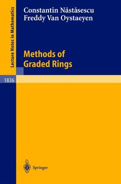 Methods of Graded Rings - Nastasescu, Constantin;Oystaeyen, Freddy van