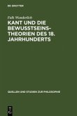 Kant und die Bewußtseinstheorien des 18. Jahrhunderts