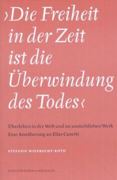 Cover 'Die Freiheit in der Zeit ist die Überwindung des Todes'