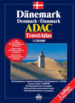 ADAC TravelAtlas Dänemark. ADAC TravelAtlas Denmark. ADAC TravelAtlas Danmark