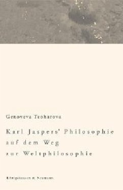 Cover Karl Jaspers Philosophie auf dem Weg zur Weltphilosophie