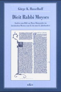 Dicit Rabbi Moyses - Hasselhoff, Görge K.