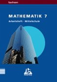 Klasse 7, Arbeitsheft, m. CD-ROM / Link Mathematik, Ausgabe Sachsen, Mittelschule