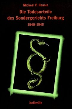 Cover Die Todesurteile des Sondergerichts Freiburg 1940-1945